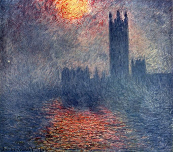 Monet painting