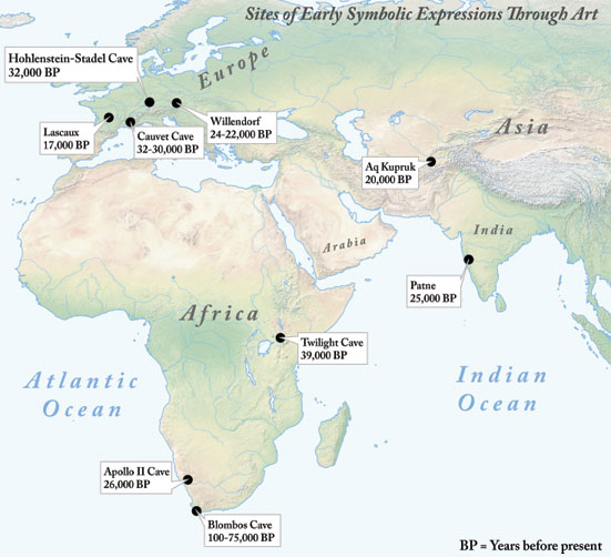 Sites of Early Symbolic Expressions Through Art